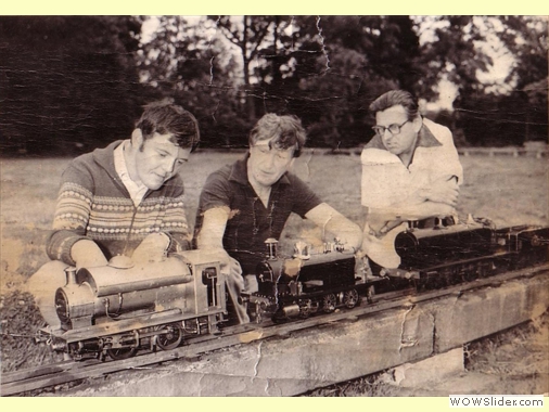 Andy Brown - Pete Rudd - Noel Cheshire, abt 1978